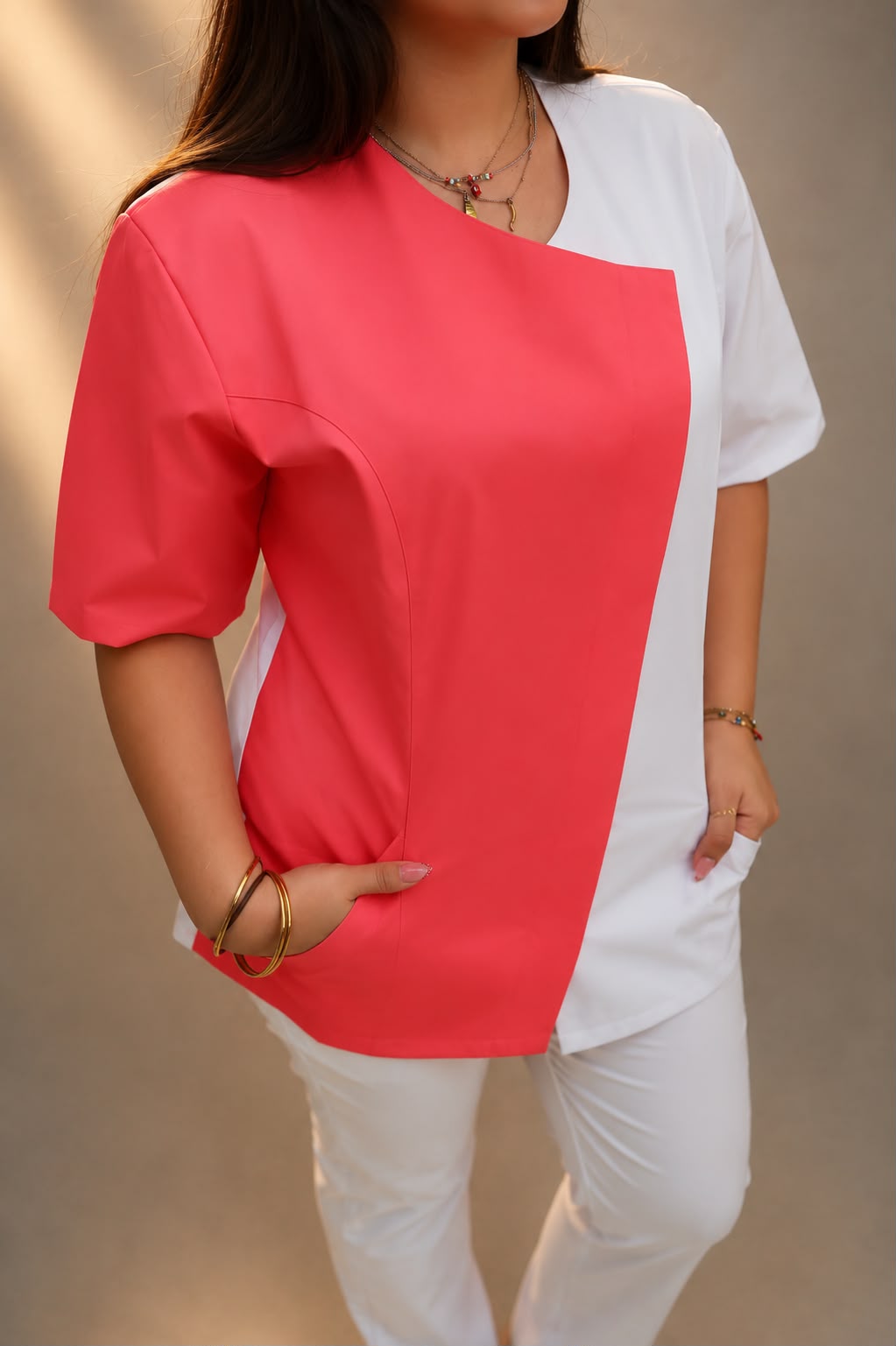 Tunique Médicale Corail