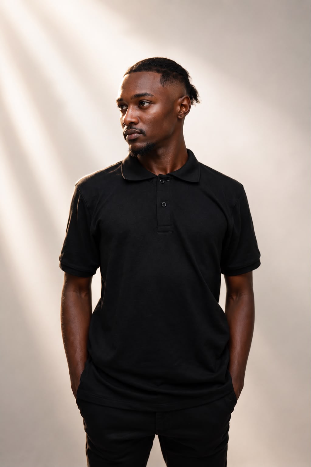 Polo Noir Professionnel